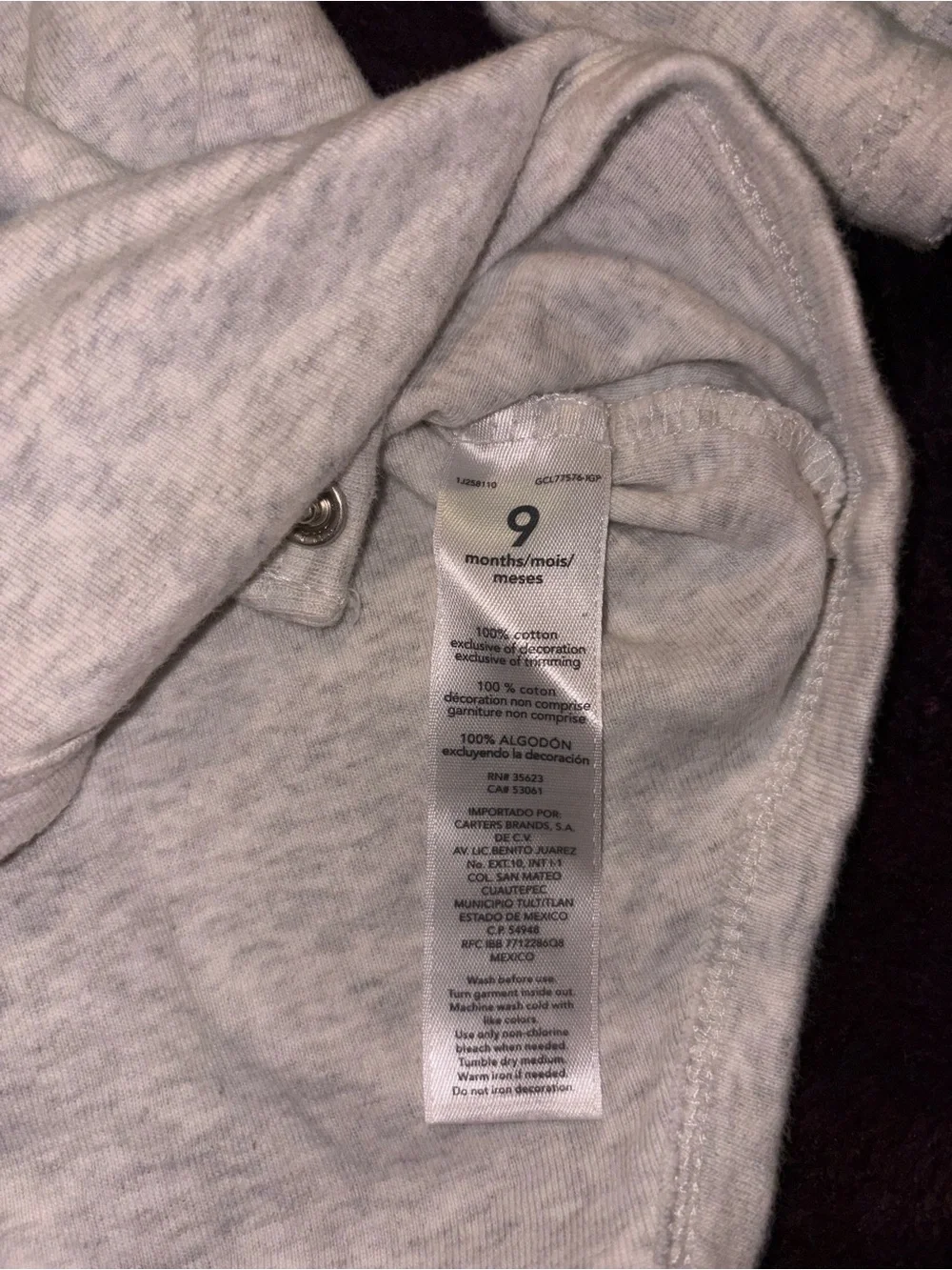9M Onesie